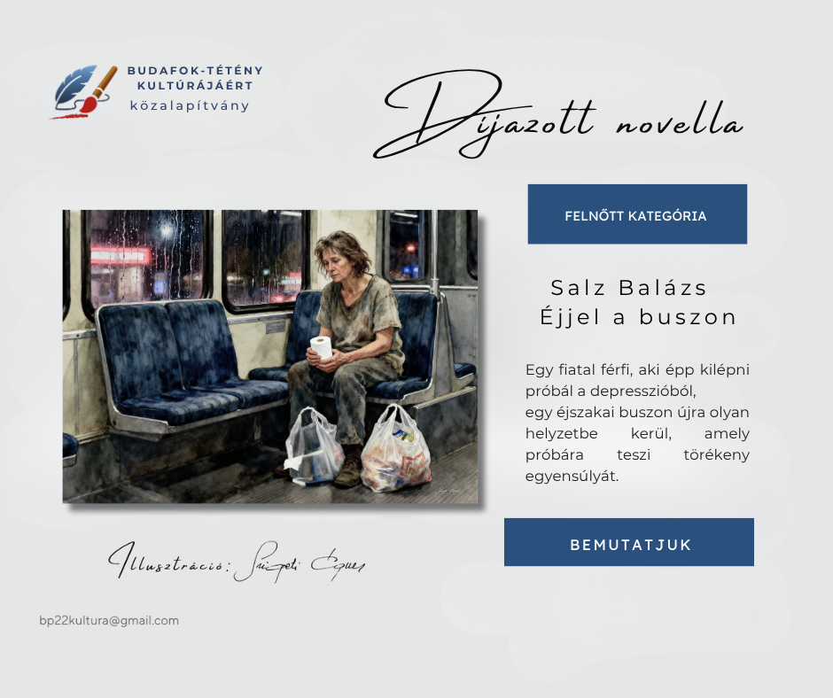 Salz Balázs: Éjjel a buszon